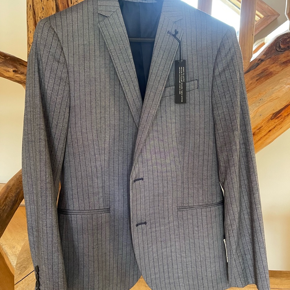 JF J.Ferrar Ultra Comfort Mens Stretch Fabric Slim Fit Suit Jacket * NWT